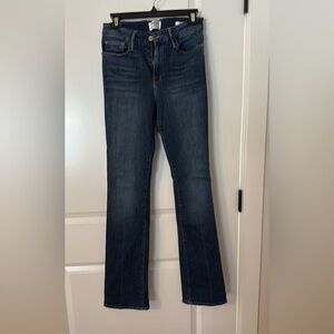 Frame Denim Dark Blue Boot Cut Jeans